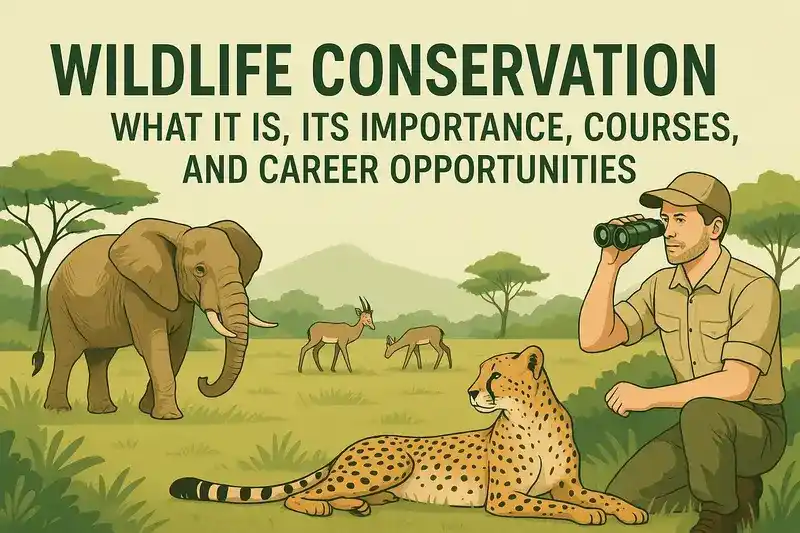Wildlife conservation – definition, importance, curriculum and career prospects