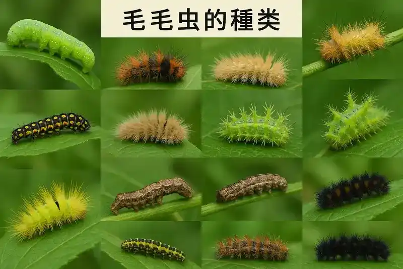 Caterpillar species, information, and photos