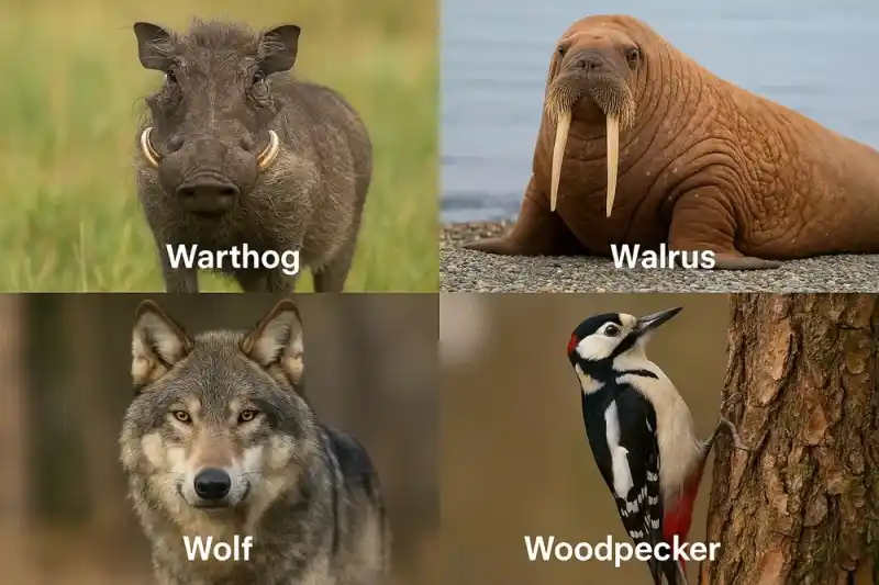 Animals that start with W: An interesting exploration