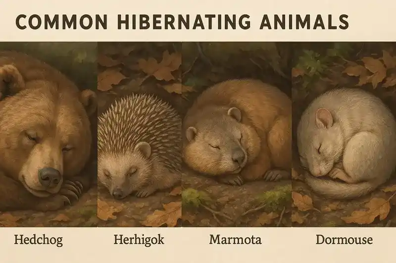 What are some common animals that need to hibernate?