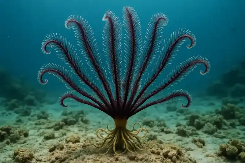 What are sea lilies? Characteristics, habitats, and representative species.