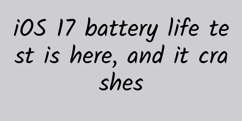 iOS 17 battery life test is here, and it crashes