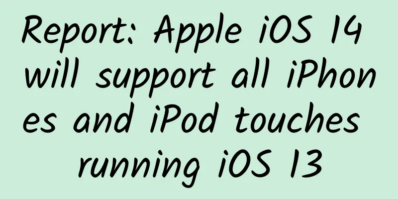 Report: Apple iOS 14 will support all iPhones and iPod touches running iOS 13