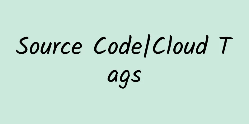 Source Code|Cloud Tags