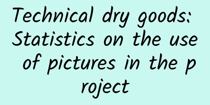 Technical dry goods: Statistics on the use of pictures in the project