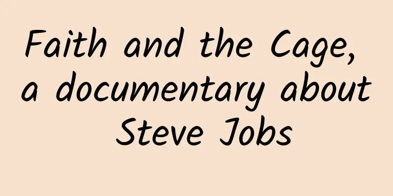 Faith and the Cage, a documentary about Steve Jobs