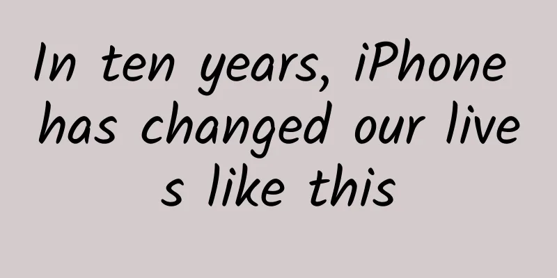 In ten years, iPhone has changed our lives like this