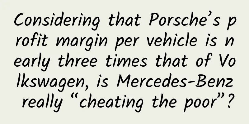 Considering that Porsche’s profit margin per vehicle is nearly three times that of Volkswagen, is Mercedes-Benz really “cheating the poor”?