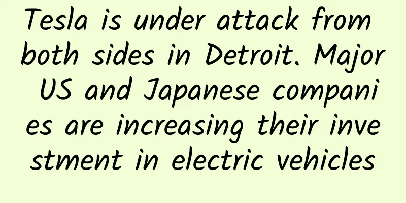Tesla is under attack from both sides in Detroit. Major US and Japanese companies are increasing their investment in electric vehicles