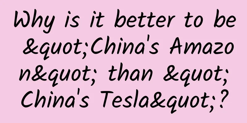 Why is it better to be "China's Amazon" than "China's Tesla"?