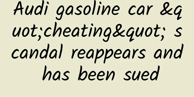Audi gasoline car "cheating" scandal reappears and has been sued