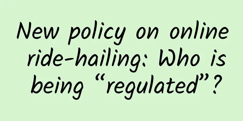 New policy on online ride-hailing: Who is being “regulated”?