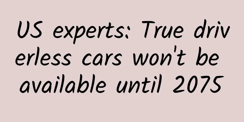 US experts: True driverless cars won't be available until 2075