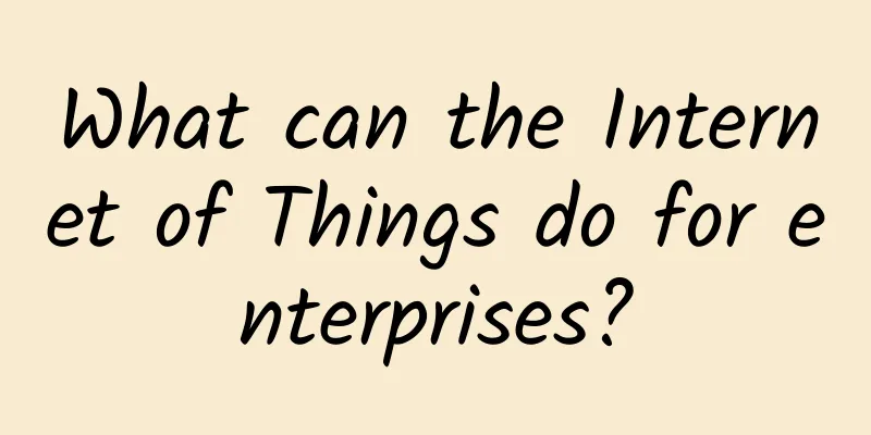 What can the Internet of Things do for enterprises?