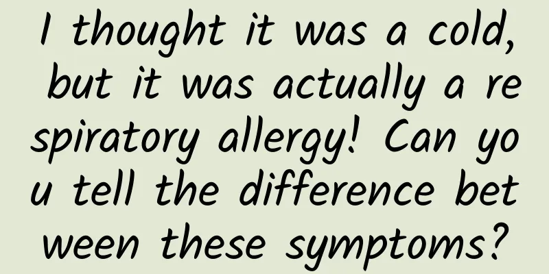 I thought it was a cold, but it was actually a respiratory allergy! Can you tell the difference between these symptoms?