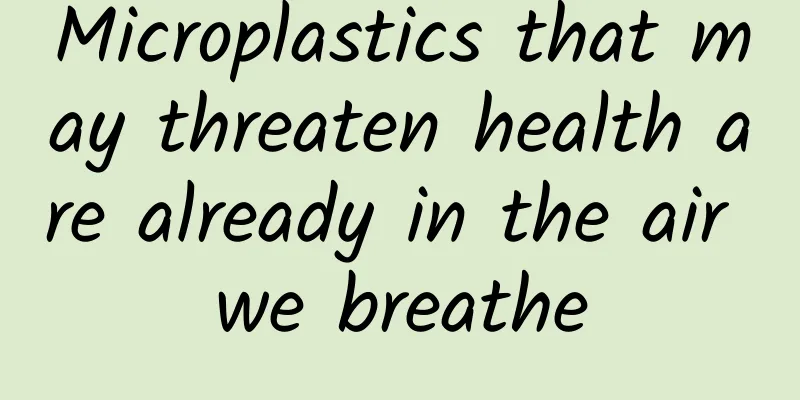 Microplastics that may threaten health are already in the air we breathe