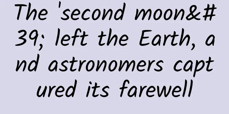 The 'second moon' left the Earth, and astronomers captured its farewell