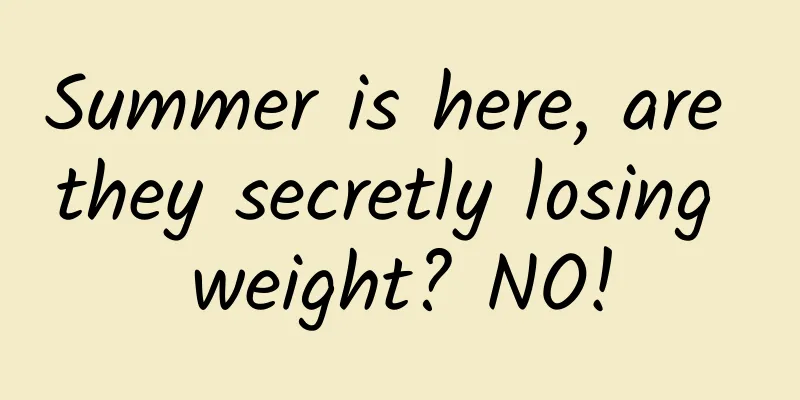 Summer is here, are they secretly losing weight? NO!