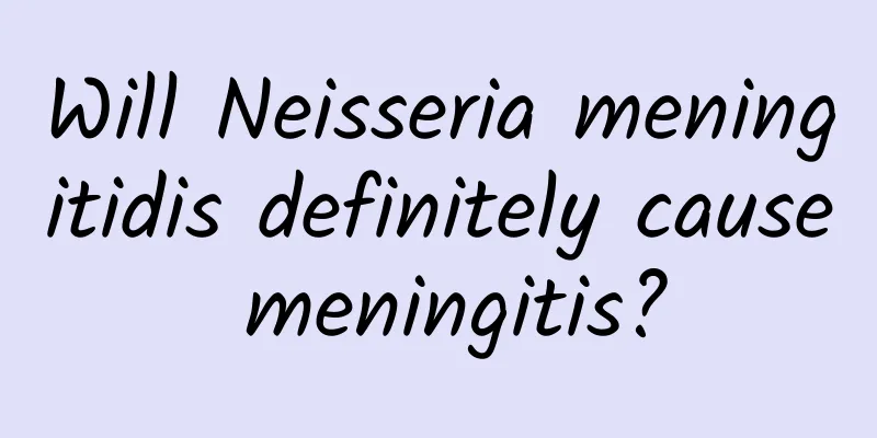 Will Neisseria meningitidis definitely cause meningitis?