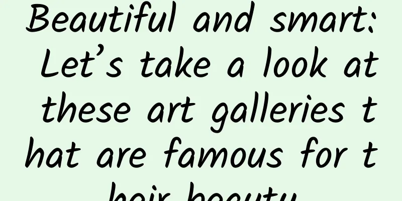 Beautiful and smart: Let’s take a look at these art galleries that are famous for their beauty