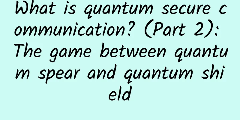What is quantum secure communication? (Part 2): The game between quantum spear and quantum shield