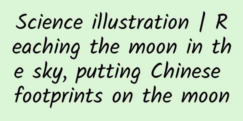 Science illustration | Reaching the moon in the sky, putting Chinese footprints on the moon