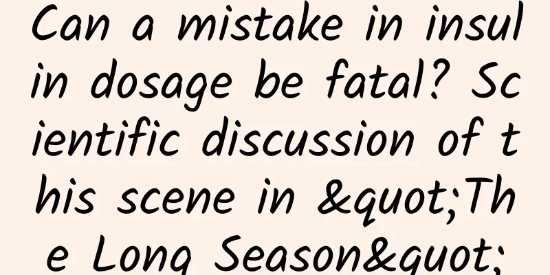 Can a mistake in insulin dosage be fatal? Scientific discussion of this scene in "The Long Season"