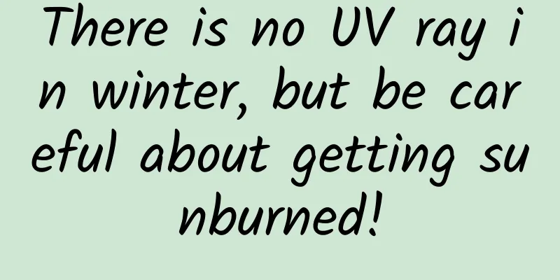 There is no UV ray in winter, but be careful about getting sunburned!