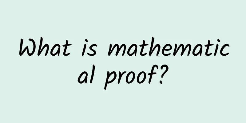 What is mathematical proof?