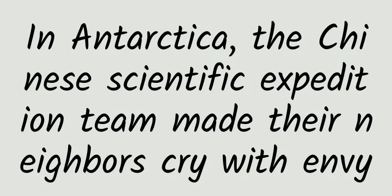 In Antarctica, the Chinese scientific expedition team made their neighbors cry with envy