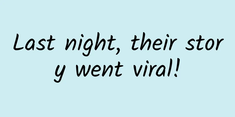 Last night, their story went viral!