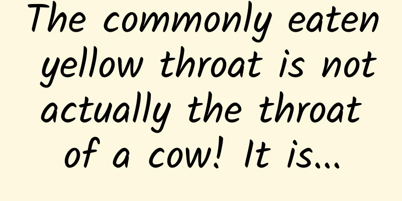 The commonly eaten yellow throat is not actually the throat of a cow! It is...
